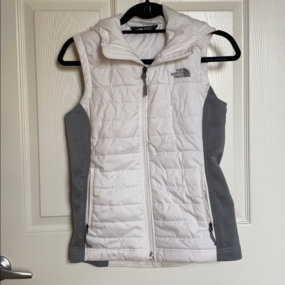 North Face White Vest